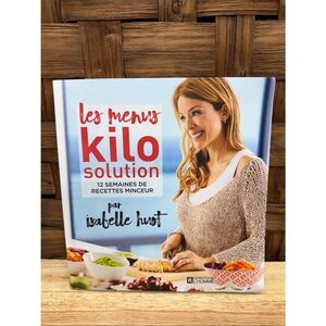Les Menus Kilo Solution by Isabelle Huot - White & Red Cover